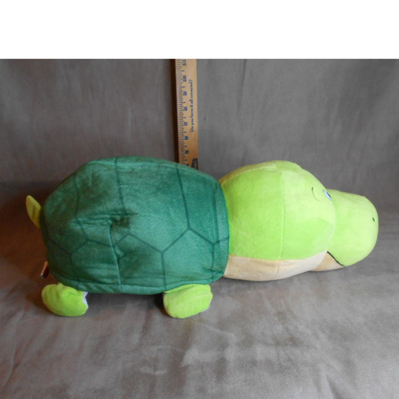 Flip a Zoo Toby Turtle & Gildy Tiger 2-in-1 Plush Large 16" FlipAZoo - Picture 7 of 13